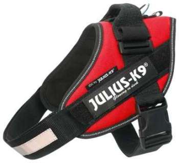 Harnais Julius-K9 IDC Power rouge pour chien - taille Harnais Julius-K9 IDC Power