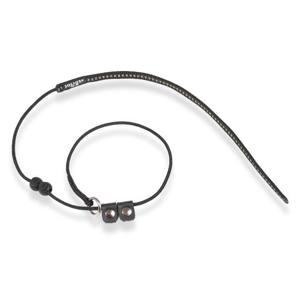 Collier laisse ficelle en nylon avec arrêt pour l