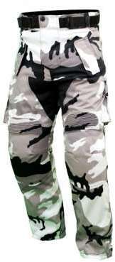 Kt301 Pantalon moto quad treillis gris camouflage militaire Kt301 Pantalon moto quad treillis