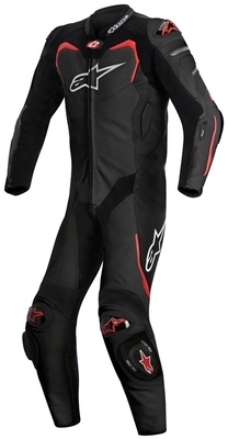 COMBINAISON GP PRO TECH NOIR ROUGE