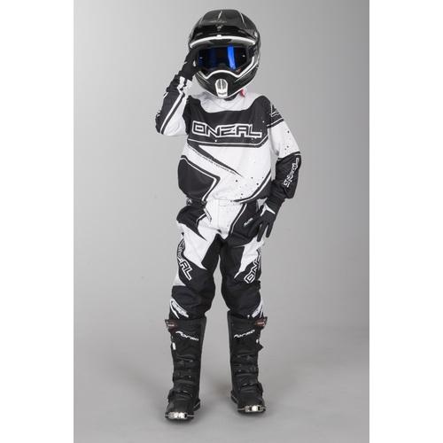 Tenue Cross ONeal Element Racewear Enfant Noire-B