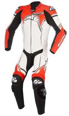 Combinaison Alpinestars GP Plus V2 Blanc Rouge Combinaison Alpinestars GP