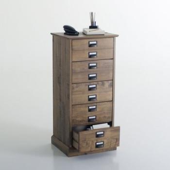 Chiffonnier, pin massif, 5 tiroirs, Lindley - La R