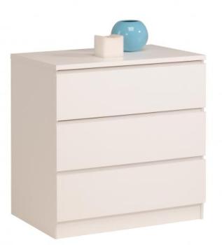 Commode 3 Tiroirs Blanche Sweet Declikdeco