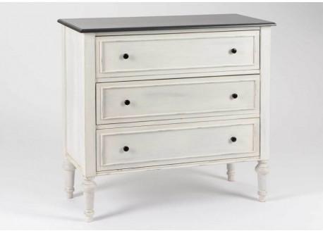 Commode classique chic grise Héritage Commode classique chic grise