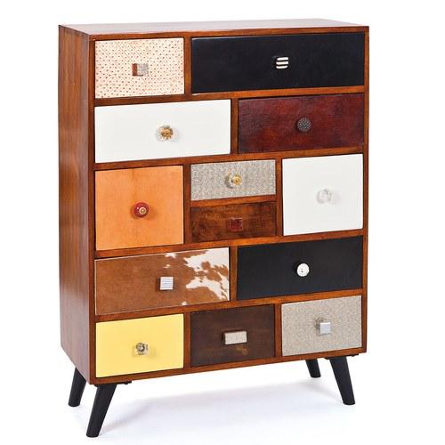 Commode Laax 80 cm 13 Tiroirs Commode Laax 80 cm 13 Tiroirs