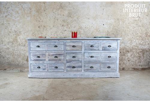 Grand comptoir dapothicaire style vintage