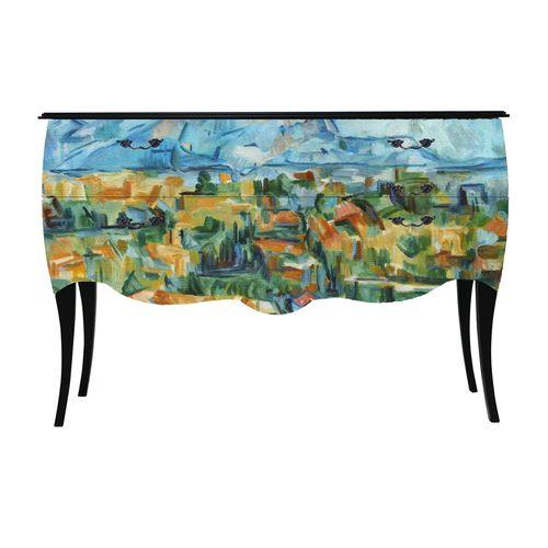 Print Baroque - Cezanne Commode Tableau de Maître