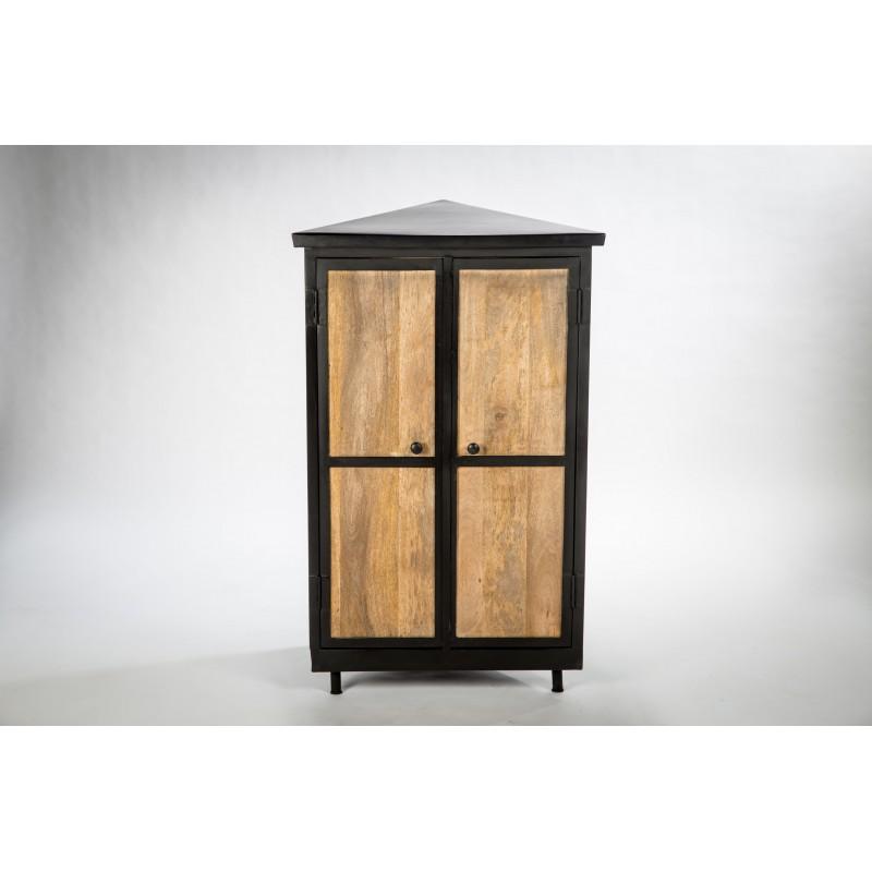 Meuble dangle design bois et métal