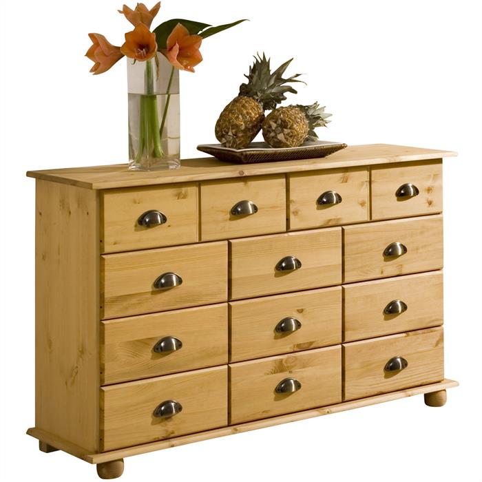 Commode apothicaire COLMAR 11 tiroirs, finition ci