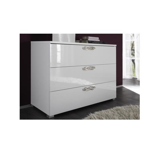 Commode baroque laquée 3 tiroirs - Brimosia