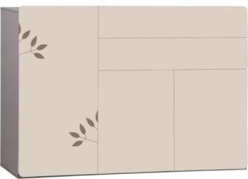 Commode design 3 portes et 2 tiroirs 2pir MOTIF TR