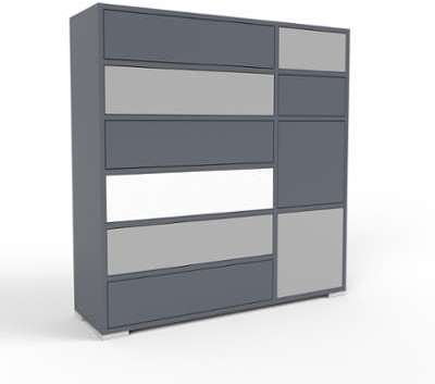 Commode anthracite - haute qualité - 115 x 120 x 3