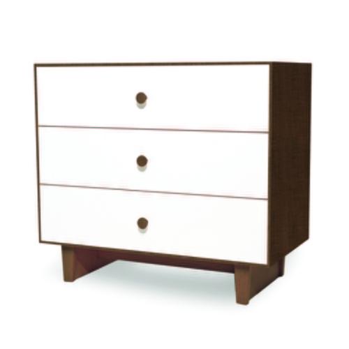 Commode Merlin Rhea 3 tiroirs - Noyer - Oeuf NYC