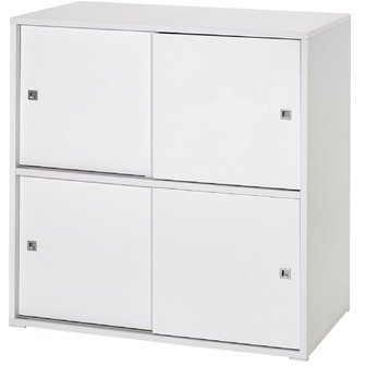 Schardt Commode, 4 petites portes coulissantes, Cl