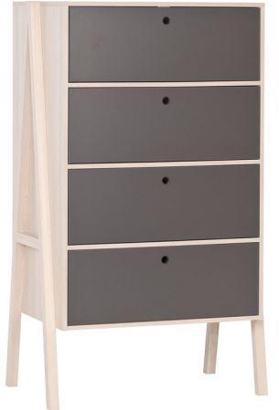 Commode 4 tiroirs enfant Spot b graphite