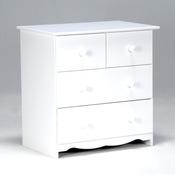 Commode 4 tiroirs Longueur 85 x Hauteur 86cm bois