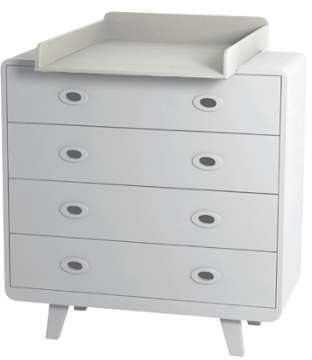 Plan à langer pour commode Toi et Moi Blanc - Laur