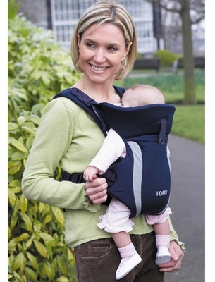 Tomy - Porte-bébé Premier Noir et Gris