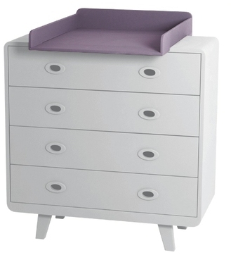 Plan à langer pour commode Toi et Moi Violet - Lau