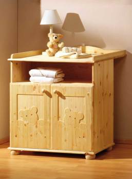 Commode, Pin Massif, Oursons, Dream, Schardt