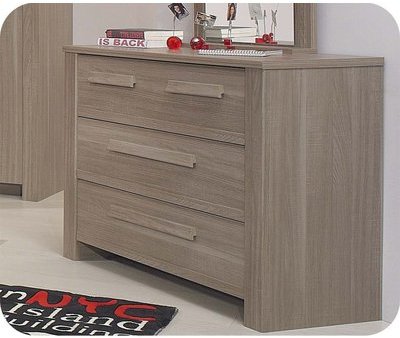 Commode Enfant Auckland Chêne Cerisé
