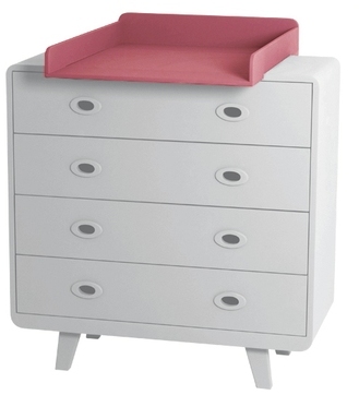Plan à langer pour commode Toi et Moi Bubble Gum -