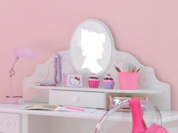 Coiffeuse ALYSSIA blanc