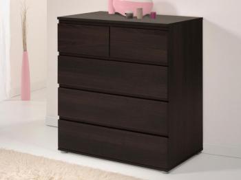 Commode NOE 5 tiroirs wengue