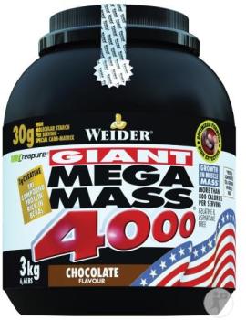 Weider Mega Mass 4000 Chocolat 3kg