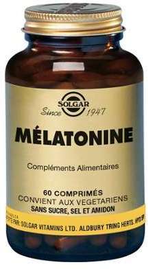 Solgar Mélatonine 1mg 60 comprimés