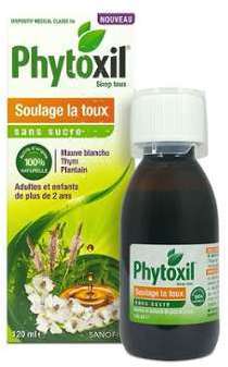 Phytoxil sirop 100 naturel contre la toux 120ml Phytoxil sirop 100 naturel