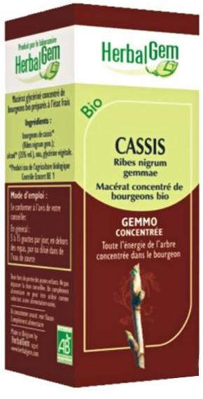 Herbalgem Cassis Macérat Concentré de Bourgeons Bio Herbalgem Cassis Macérat Concentré