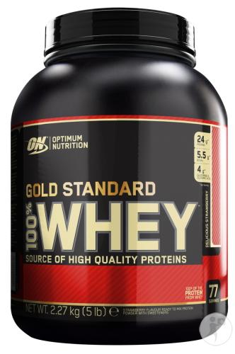 Optimum Nutrition Gold Standard 100% Whey Fraise 2