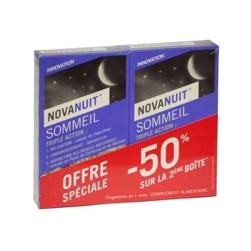 SANOFI Novanuit - Triple action, 2x30 gélules