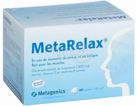 Metagenics Metarelax 40 Sachets NF