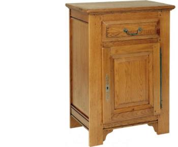 Confiturier chêne massif 1 porte 1 tiror