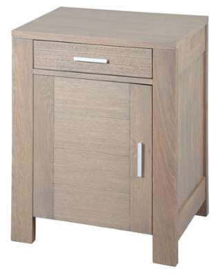 Confiturier chêne gris - OAKY - L 60 x l 45 x H 80