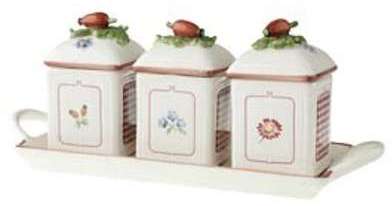 Set de 3 confituriers Petite fleur charm