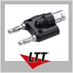 GE-866 Adaptateur BNC femelle / bananes mâles,