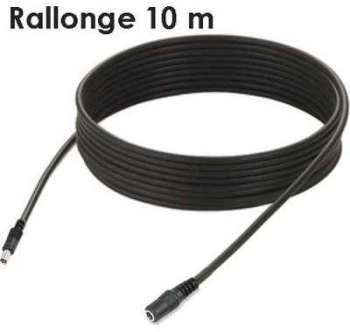 Cable dextension dalimentation DC 10 metres