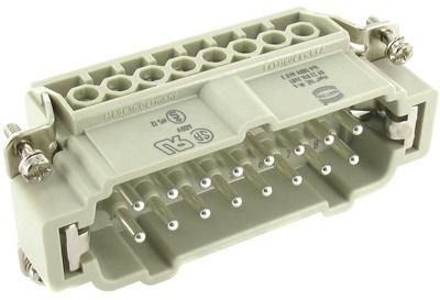 16pin Male Multipin chassis