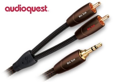 Audioquest BigSur Câble Male mini-Jack RCA 3,5mm t