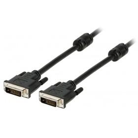 Câble DVI à connecteur DVI-D 24+1 broches mâle ver