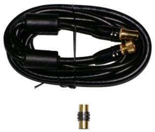 Essentielb 9,52 M/F+Adp 9.5 F/F - Câble antenne TV