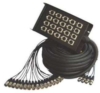 Multipaire boitier scène 16-4 xlr 30M - snake 2087