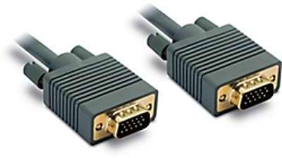 Câble VGA SVGA Metronic Mâle Mâle 1 8m (L) Noir Câble VGA SVGA Metronic Mâle