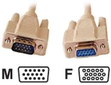 Rallonge VGA standard HD15 M F longueur 3m Rallonge VGA standard HD15
