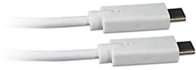 Câble USB Metronic Type C Type C 1m (L) Blanc Câble USB Metronic Type C
