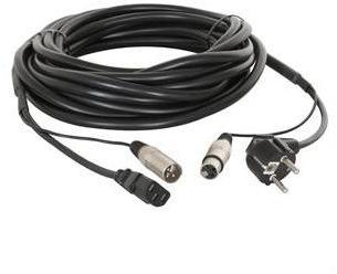 Cāble combo de 15m alimentation XLR